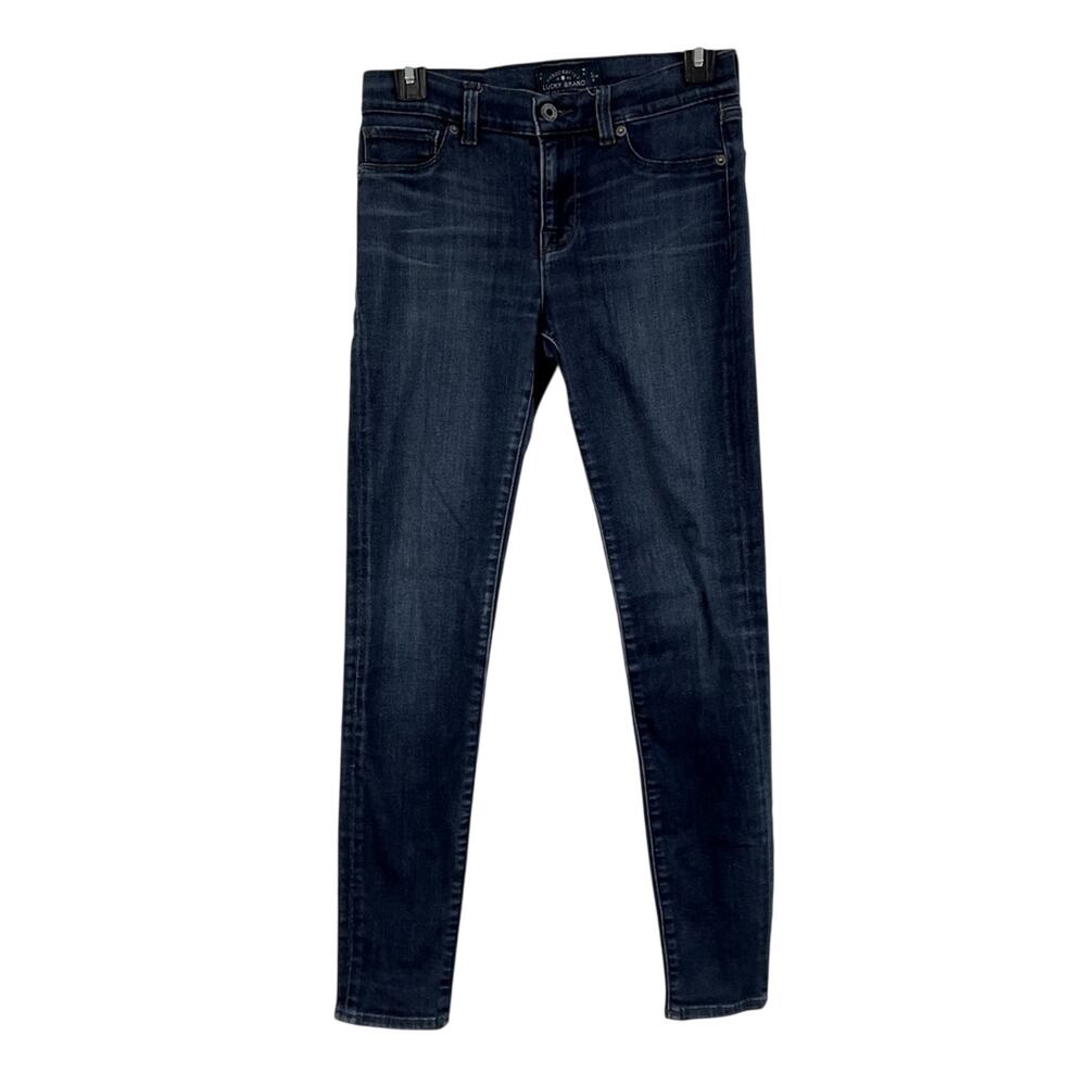Lucky Brand Brooke Legging Skinny Jeans Womens 27 Blue High Rise Denim Casual